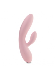 Wibrator ze stymulatorem - FeelzToys Lea Vibrator  Jasnoróżowy