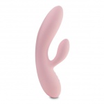 Wibrator ze stymulatorem - FeelzToys Lea Vibrator  Jasnoróżowy