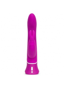 Wibrator ze stymulatorem - Happy Rabbit Curve Purple  