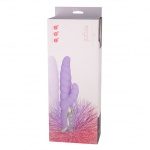 Wibrator ze stymulatorem łechtaczki - Vibe Therapy Regal Fioletowy