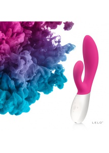 Wibrator ze stymulatorem - Lelo Ina Wave Vibrator różowy