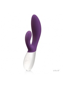 Wibrator ze stymulatorem - Lelo Ina Wave Vibrator fioletowy