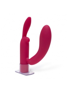 Wibrator ze stymulatorem łechtaczki - Tickler Vibes Bossy Doubletickler Vibrator 