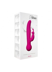 Wibrator ze stymulatorem łechtaczki - Swan Adore Beauty 