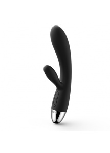 Wibrator ze stymulatorem - Svakom Alice Rabbit Vibrator Czarny