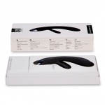 Wibrator ze stymulatorem - Svakom Alice Rabbit Vibrator Czarny