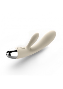 Wibrator ze stymulatorem - Svakom Alice Rabbit Vibrator Khaki