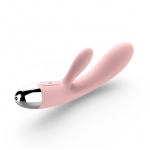 Wibrator ze stymulatorem - Svakom Alice Rabbit Vibrator Różowy