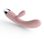 Wibrator ze stymulatorem - Svakom Alice Rabbit Vibrator Różowy