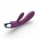 Wibrator ze stymulatorem - Svakom Alice Rabbit Vibrator Fioletowy