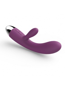 Wibrator ze stymulatorem - Svakom Alice Rabbit Vibrator Fioletowy