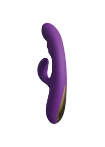 Wibrator ze stymulatorem łechtaczki - Kama Sutra Rhythm Lavani Powerful Vibrations  Fioletowy