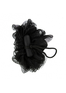 Wibrująca gąbka do kąpieli - Big Teaze Toys Bath Sponge Vibrating   Czarny