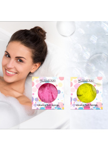 Wibrująca gąbka do kąpieli - Big Teaze Toys Bath Sponge Vibrating   Żółty