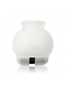 Wibrująca opaska na jądra - Perfect Fit Bull Bag Buzz  Przezroczysta