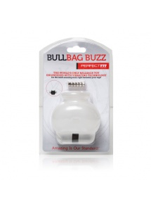 Wibrująca opaska na jądra - Perfect Fit Bull Bag Buzz  Przezroczysta
