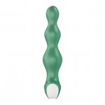 Wibrująca sonda z kulkami analnymi - Satisfyer Lolli Plug 2  Zielony