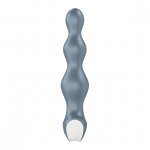 Wibrująca sonda z kulkami analnymi - Satisfyer Lolli Plug 2  Szary