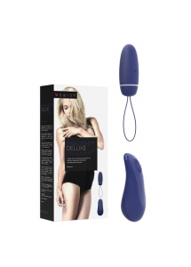 Wibrujące jajeczko bezprzewodowe - B Swish bnaughty Deluxe Unleashed  Niebieski