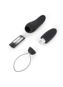 Wibrujące jajeczko bezprzewodowe - B Swish bnaughty Deluxe Unleashed  Czarny