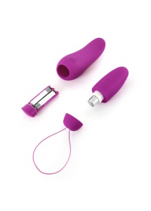 Wibrujące jajeczko bezprzewodowe - B Swish bnaughty Deluxe Unleashed  Fioletowy