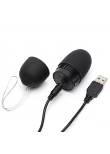 Wibrujące jajeczko ze zdalnym sterowaniem - Happy Rabbit Remote Control Love Egg Vibrator  