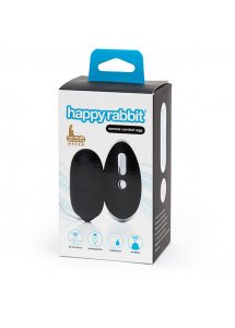 Wibrujące jajeczko ze zdalnym sterowaniem - Happy Rabbit Remote Control Love Egg Vibrator  