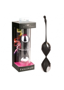 Wibrujące kulki stymulujące Vibe Therapy - Fascinate Limited Edition Black