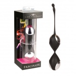 Wibrujące kulki stymulujące Vibe Therapy - Fascinate Limited Edition Black