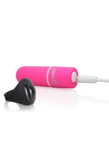 Wibrujące majteczki ze stymulatorem - The Screaming O Charged Remote Control Panty Vibe  Różowy