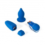 Wibrujący bezprzewodowy korek analny - B Swish bfilled Classic  Niebieski