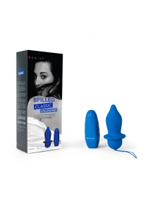Wibrujący bezprzewodowy korek analny - B Swish bfilled Classic  Niebieski