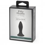 Wibrujący korek analny - Fifty Shades of Grey Sensation Vibrating Butt Plug   