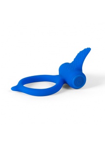 Wibrujący  pierścień na członka - B Swish bcharmed Classic  niebieski