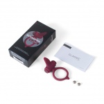 Wibrujący  pierścień na członka - B Swish bcharmed Classic  czerwony