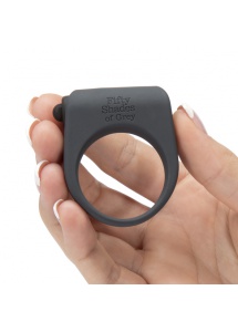 Wibrujący pierścień na penisa - Fifty Shades of Grey Vibrating Cock Ring 