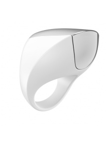 Wibrujący pierścień na penisa - Ovo A1 Rechargeable Ring  Biały