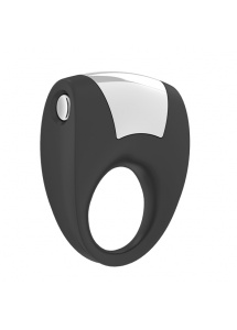 Wibrujący pierścień na penisa - Ovo B8 Vibrating Ring Czarny