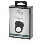 Wibrujący pierścień na penisa - Fifty Shades of Grey Sensation Vibrating Love Ring  