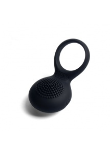 Wibrujący pierścień dla Par z wypustkami - Svakom Tyler Vibrating Ring  Czarny