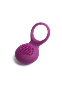 Wibrujący pierścień z wypustkami - Svakom Tyler Vibrating Ring  Fioletowy