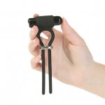 Wibrujący zacisk lasso na penisa - PowerBullet Bolo Adjustable Penis Ring with Mini 9 Function 