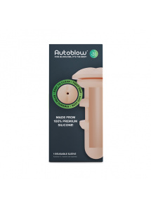 Wkładka do masturbatora - Autoblow A.I. Silicone Sleeve Anus Cielisty
