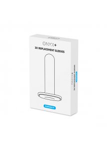 Wkładka do masturbatora - Kiiroo Onyx + Replacement Sleeve 3 sztuki Standard  