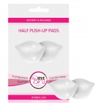Wkładki żelowe typu push-up - Bye Bra Half Push-Up Pads - przezroczyste