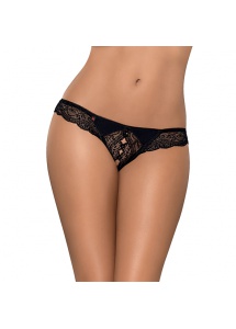 Wycięte figi - Obsessive Miamor Crotchless Thong L/XL