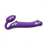 Wyginany wibrator strap-on bez uprzęży - Strap-On-Me Vibrating Bendable Strap-On L 