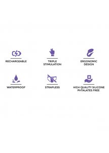 Wyginany wibrator strap-on bez uprzęży - Strap-On-Me Vibrating Bendable Strap-On L 