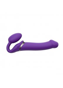 Wyginany wibrator strap-on bez uprzęży - Strap-On-Me Vibrating Bendable Strap-On M