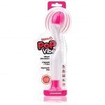 Zabawny Wyprofilowany masażer łechtaczki - The Screaming O POP Vibe  Czerwony